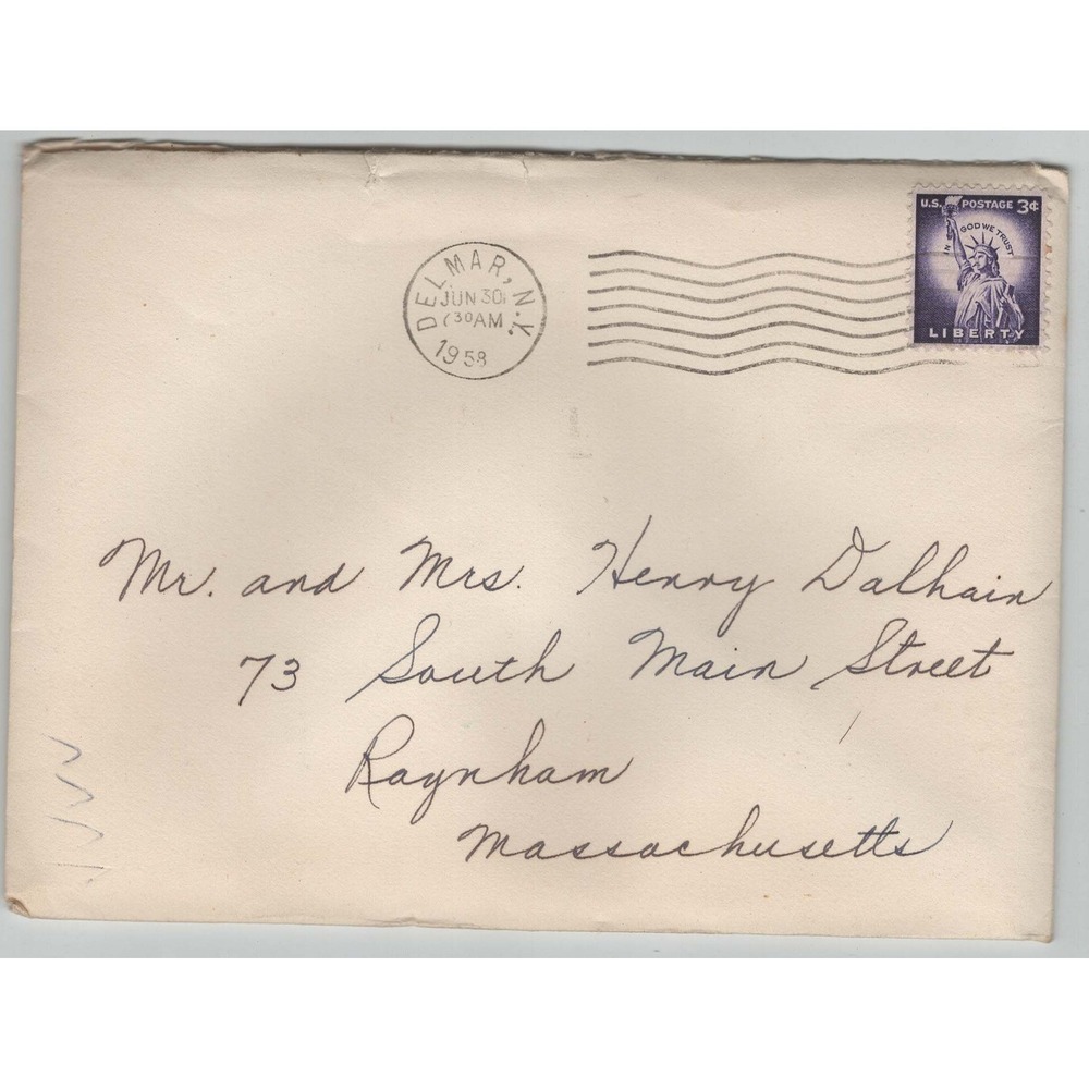 Lot of 13 Vintage Mailed Envelopes Covers 1950s-1980s Sarasota Florida Postmarks - Picture 7 of 14